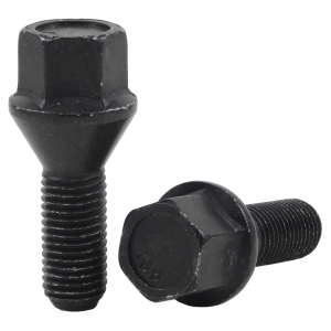 Śruby do felg M12x1,5 26mm czarne stożek BMW