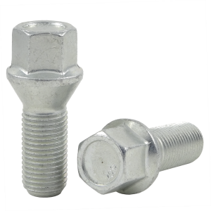 Śruby do felg aluminiowych M14x1,5 28 mm stożek klucz 17