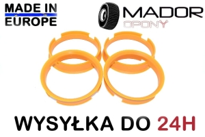 Pierścienie centrujące 72,6 na 66,5 Audi